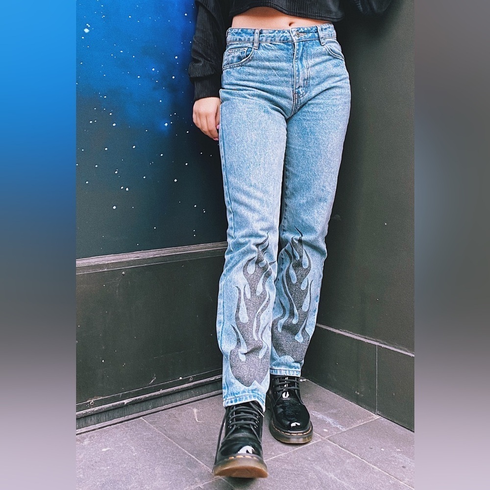 Adika Flaming Hot Fire Jeans